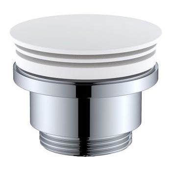 BATH DELUXE 33-004-05-01-04 - Bonde de lavabo RODBY d. 6,6 cm blanc