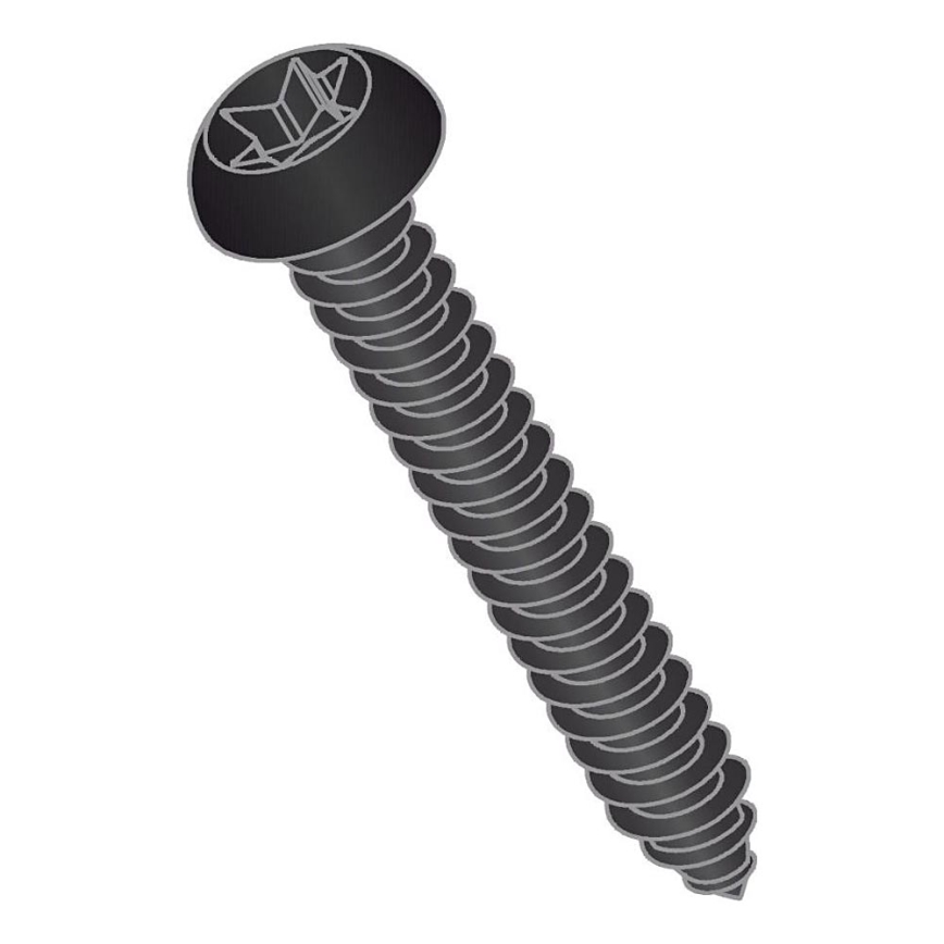 BATH DELUXE 54-045-00-02-12 - LOT 50x Vis pour panneaux acoustiques T25 4,6x45 mm verni noir