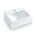 Bathco 0010 - Lavabo à poser BOLONIA 51 x 45,5 cm porcelaine/blanc