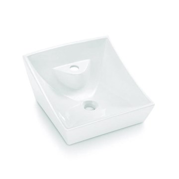 Bathco 4002 - Vasque à poser SORIA 40x41 cm porcelaine/blanche