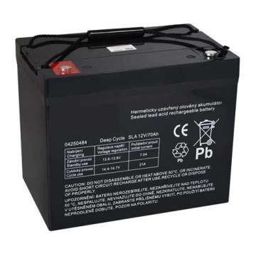 Batterie au plomb VRLA AGM 12V/70Ah