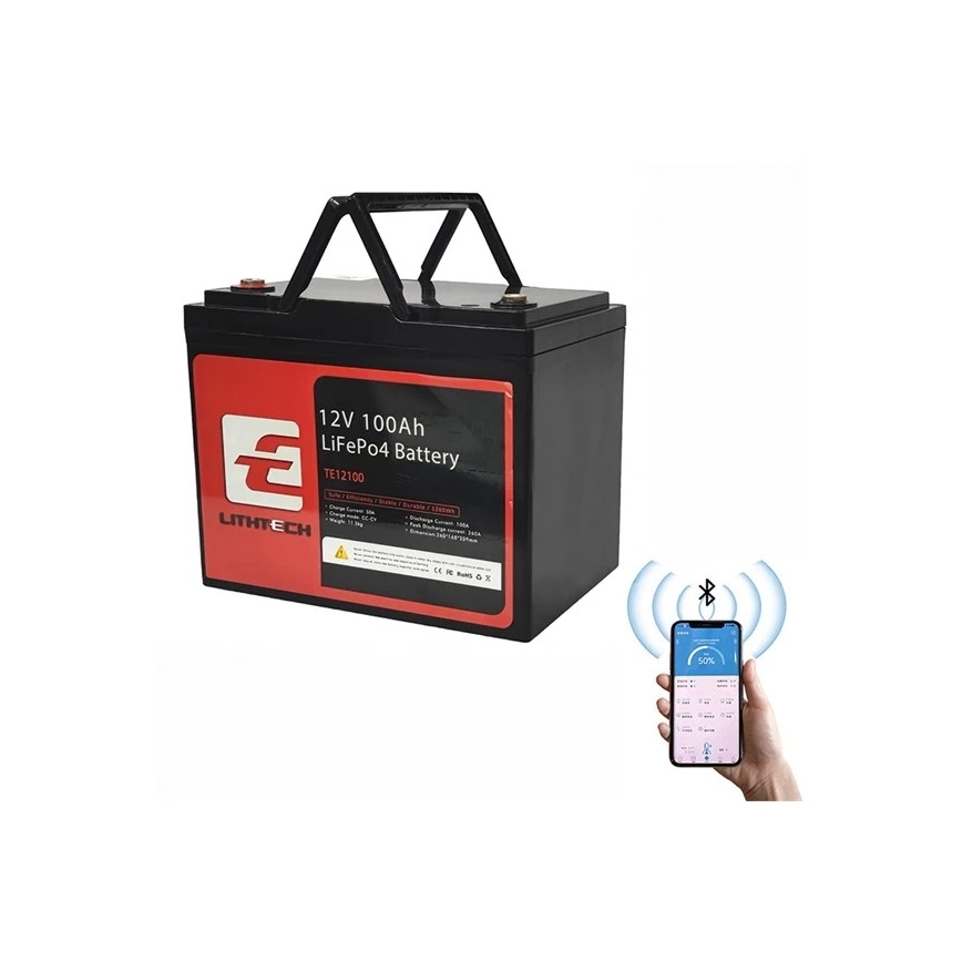 Batterie LiFePO4 12,8V/100Ah