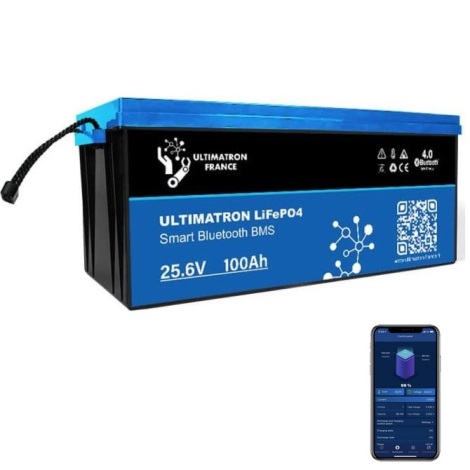 Batterie LiFePO4 25,6V/100Ah