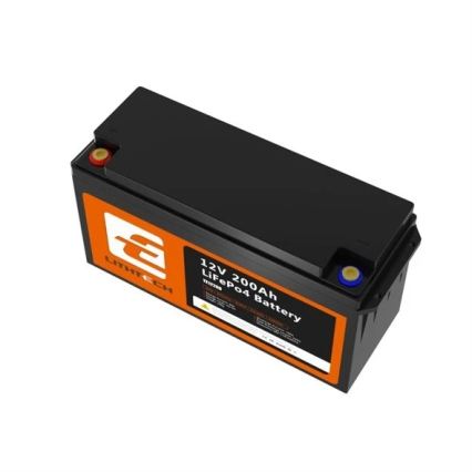 Batterie LiFePO4 pour systèmes solaires 12,8 V/200 Ah IP66