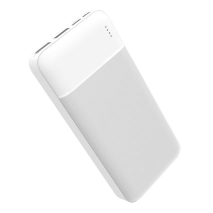 Batterie portative 20000 mAh 3,7V blanche