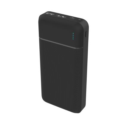 Batterie portative 20000 mAh 3,7V noire