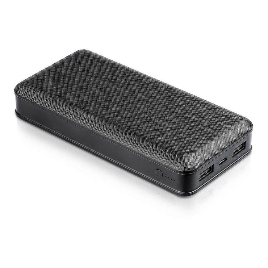 Batterie portative 20000mAh/5V noire