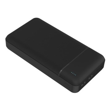 Batterie portative 30000 mAh 3,7V noire