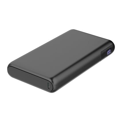 Batterie portative avec affichage LED Power Delivery 30000 mAh/100W/3,7V noir