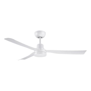 BAYSIDE 21301349 - Ventilateur de plafond CALYPSO, diamètre 122 cm, blanc + télécommande
