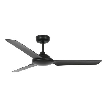 BAYSIDE 51302449 - Ventilateur de plafond SOMERSET Ø 122 cm noir + télécommande
