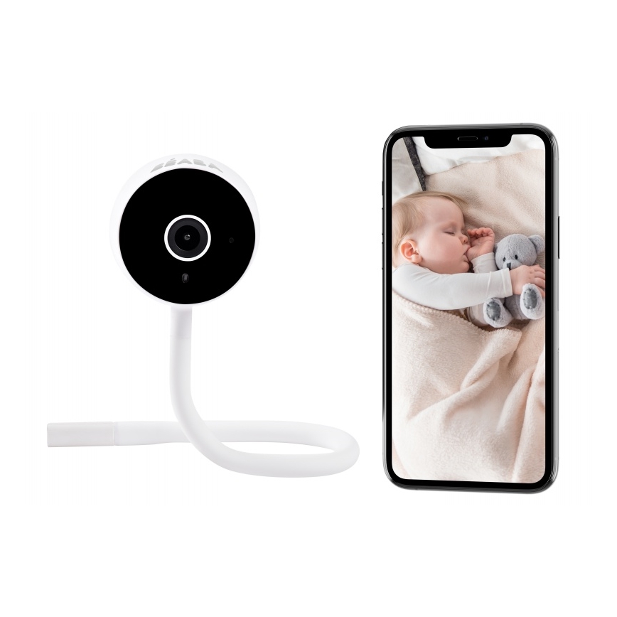 Beaba - Babyphone connecté ZEN CONNECT 5V Wi-Fi blanc