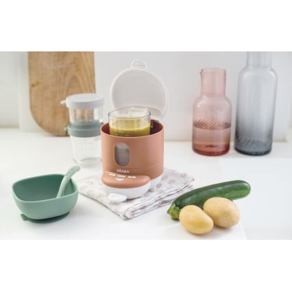 Beaba - Chauffe-biberon BIB'EXPRESSO 2en1 orange