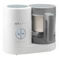 Beaba - Cuiseur vapeur 2 en 1 BABYCOOK NEO blanc/gris