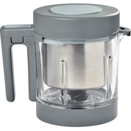 Beaba - Cuiseur vapeur 2 en 1 BABYCOOK NEO blanc/gris