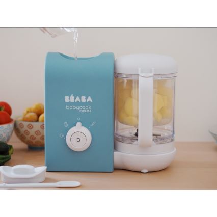 Beaba - Cuiseur vapeur 2en1 BABYCOOK EXPRESS bleu