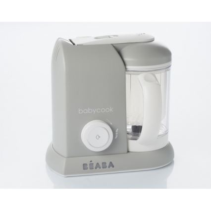 Beaba - Cuiseur vapeur avec mixeur BABYCOOK gris