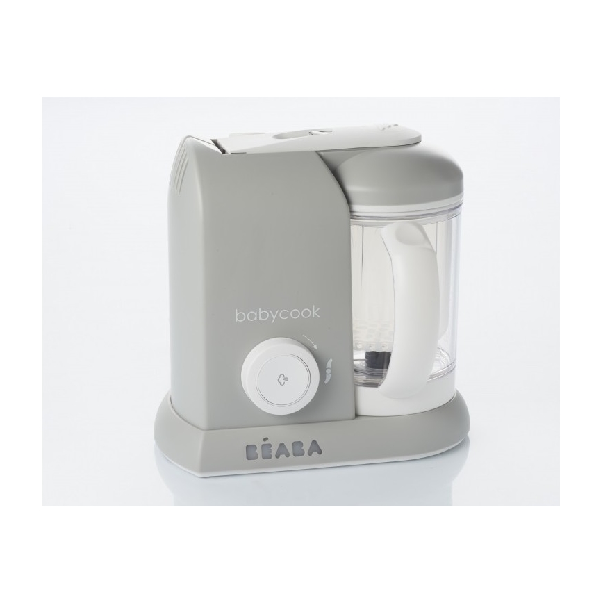 Beaba - Cuiseur vapeur avec mixeur BABYCOOK gris