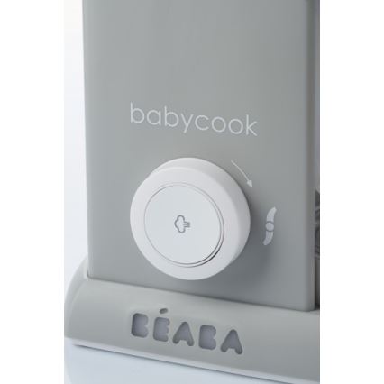 Beaba - Cuiseur vapeur avec mixeur BABYCOOK gris