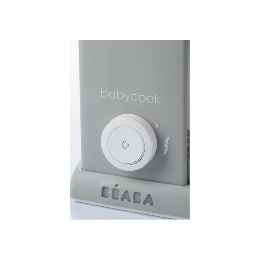 Beaba - Cuiseur vapeur avec mixeur BABYCOOK gris