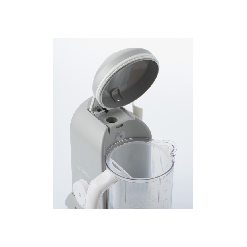 Beaba - Cuiseur vapeur avec mixeur BABYCOOK gris