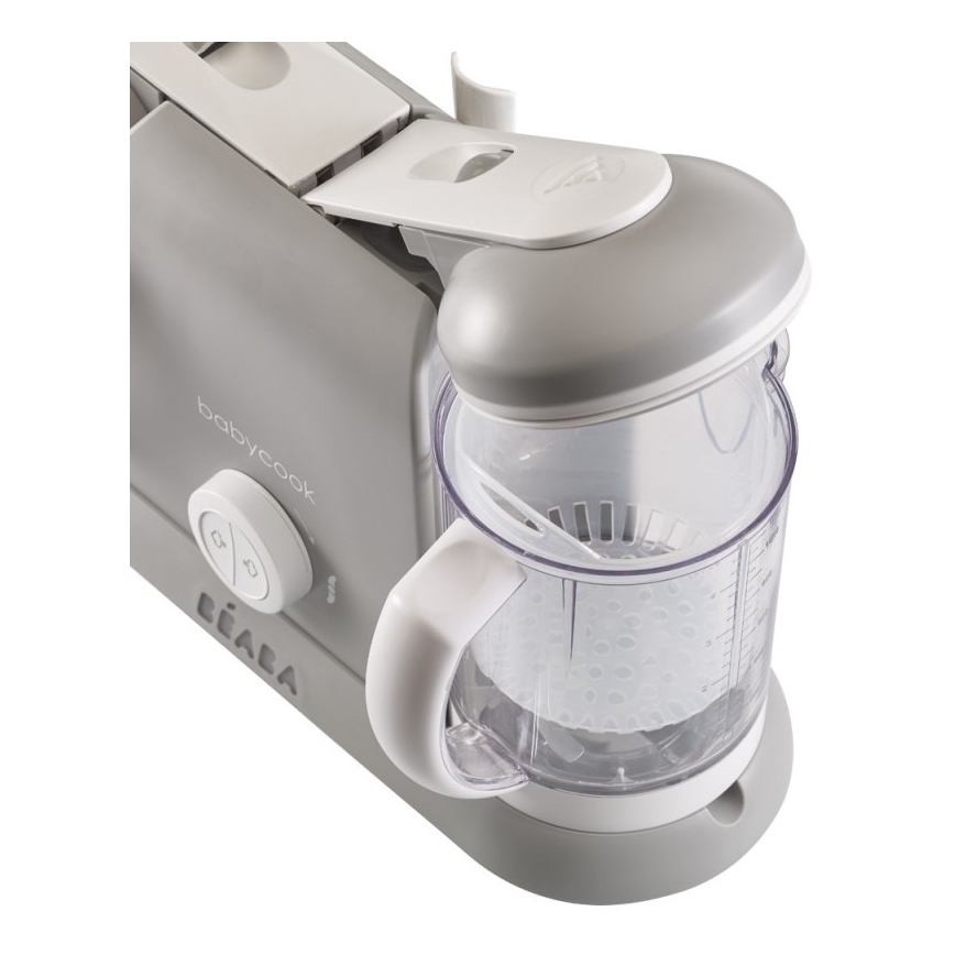 Beaba - Cuiseur vapeur avec mixeur BABYCOOK PLUS gris