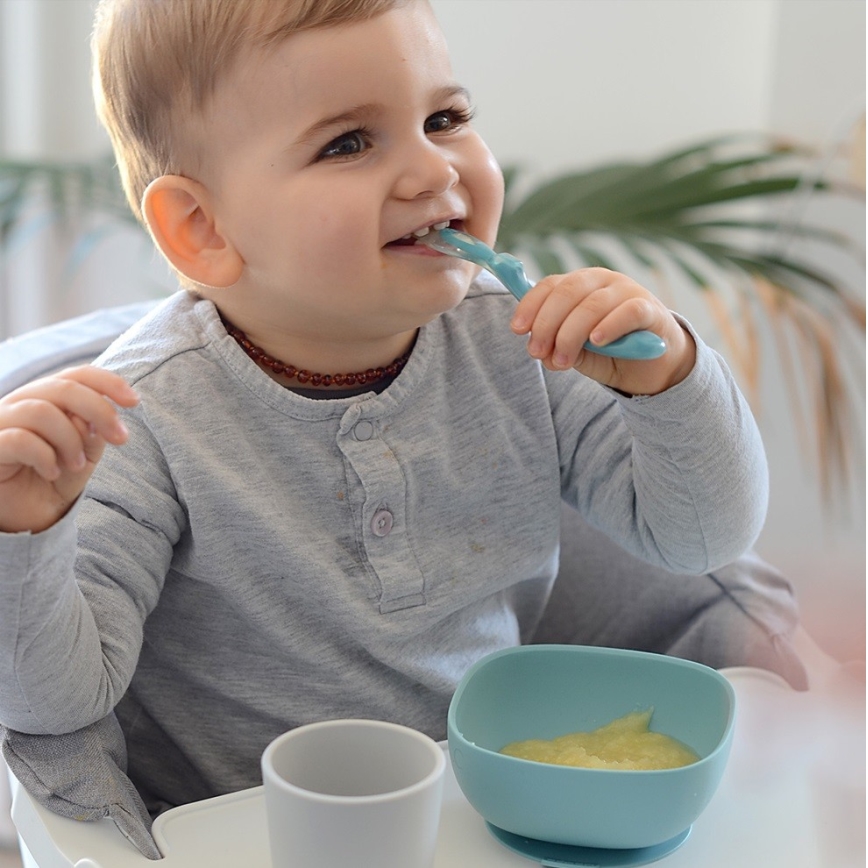 Beaba - Ensemble de repas pour enfants Jungle, 4 pièces