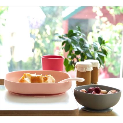 Beaba - Kit repas enfant Pink 4 pcs