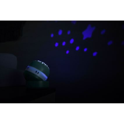 Beaba - Projecteur musical PIXIE USB/5V 1300 mAh vert