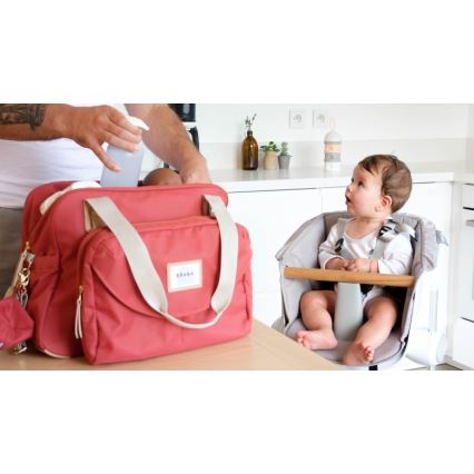 Beaba - Sac à langer GENEVA rouge