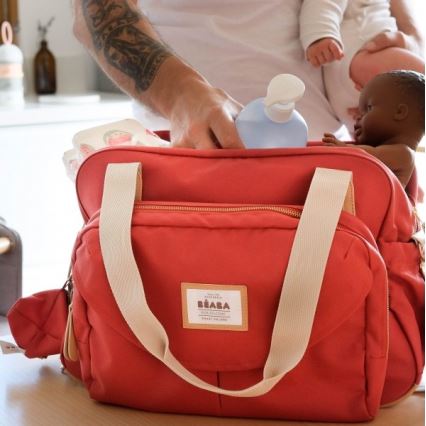 Beaba - Sac à langer GENEVA rouge