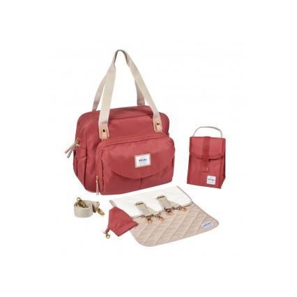 Beaba - Sac à langer GENEVA rouge