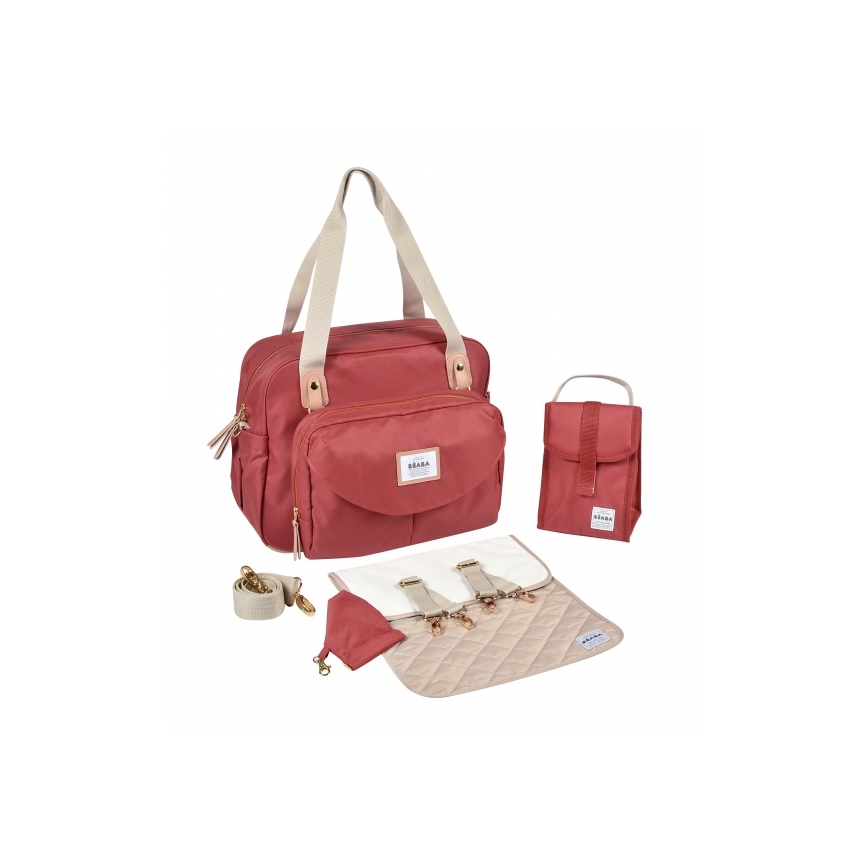 Beaba - Sac à langer GENEVA rouge