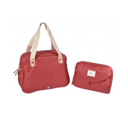 Beaba - Sac à langer GENEVA rouge