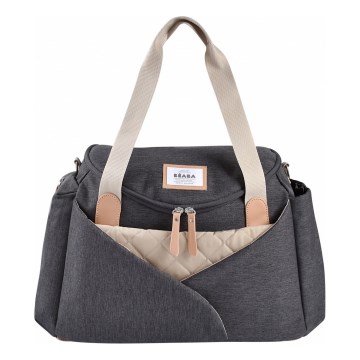 Beaba - Sac à langer pour poussette SYDNEY gris/beige