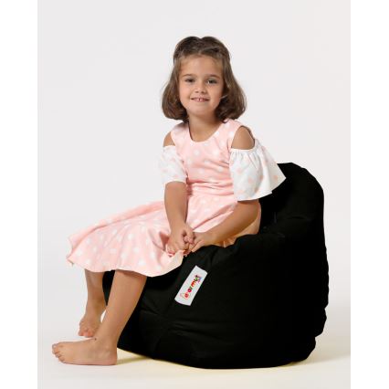 Bean bag 60x60 cm noir