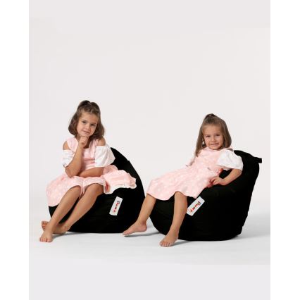 Bean bag 60x60 cm noir