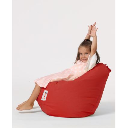 Bean bag 60x60 cm rouge