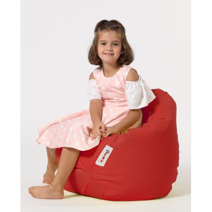 Bean bag 60x60 cm rouge