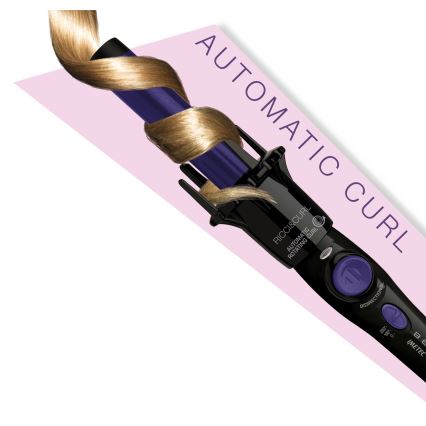 Bellissima 11307 - Fer à friser rotatif RICCI&CURL 230V noir/violet