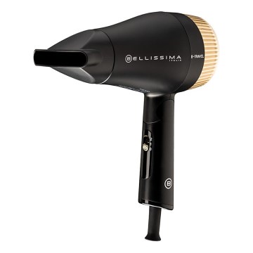 Bellissima 11872 - Sèche-cheveux de voyage B-TRAVEL 1400W/230V noir/doré