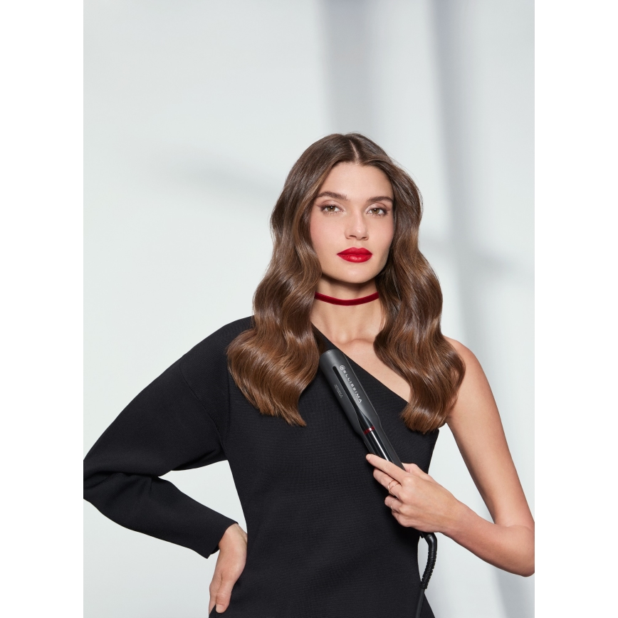 Bellissima 11948 - Lisseur infrarouge 60 W/230 V avec écran LCD, noir