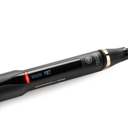 Bellissima 11948 - Lisseur infrarouge 60 W/230 V avec écran LCD, noir