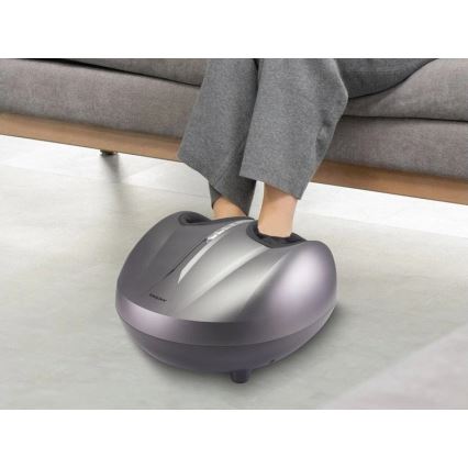 Beper - Appareil de massage shiatsu pour les pieds 36W/230V + télécommande