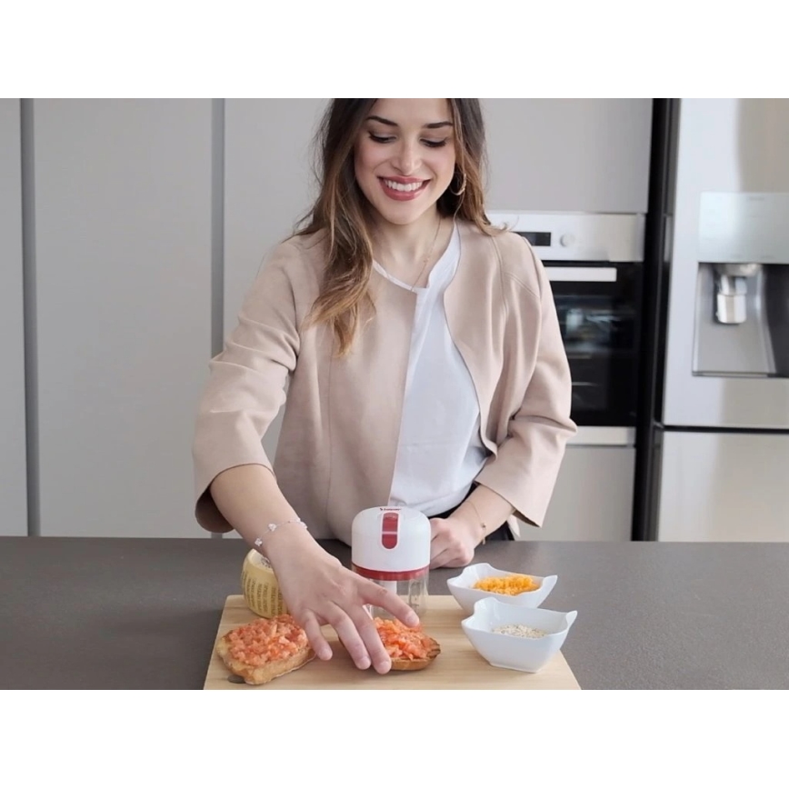 Beper - Hachoir rechargeable 30W/5V 1500 mAh 250 ml