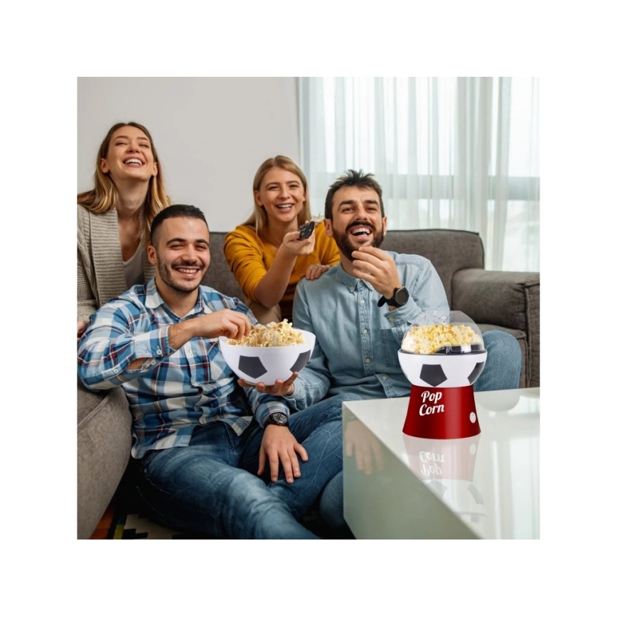 Beper - Machine à pop-corn 1200 W/230 V motif ballon de football