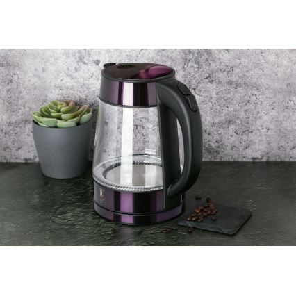 BerlingerHaus - Bouilloire 1,7 l 2200W/230V acier inoxydable/violet