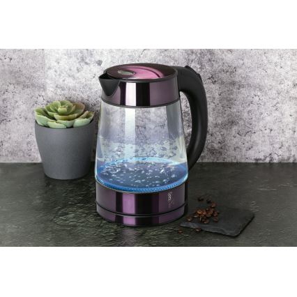 BerlingerHaus - Bouilloire 1,7 l 2200W/230V acier inoxydable/violet