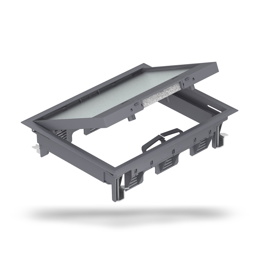 BETTERMANN - Boîtier encastré pour béton 18 modules (9 appareils 45x45)