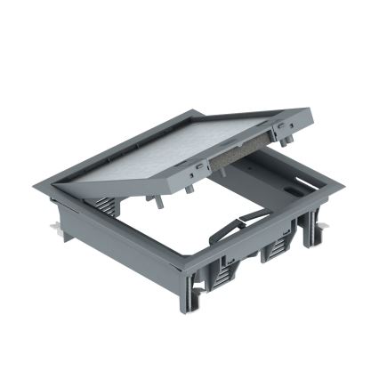 BETTERMANN - Boîtier encastré pour double plancher 12 modules (6 appareils 45x45)
